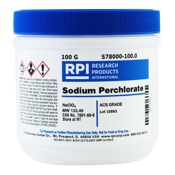 Sodium Perchlorate, ACS Grade, 100 G